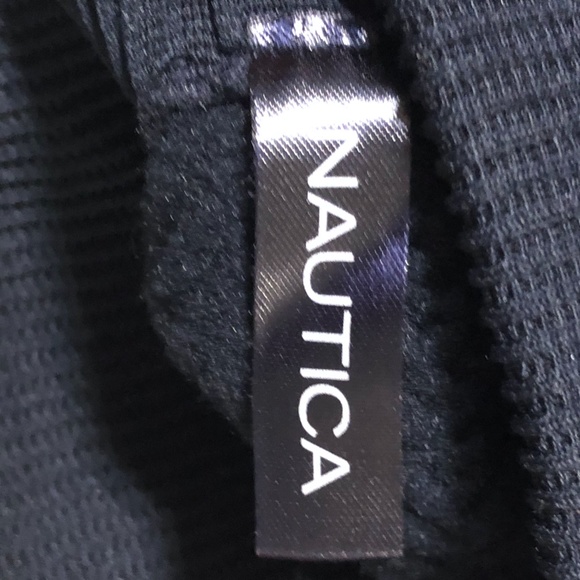 Navy Blue Nautica Fleece Lined Tights - Picture 6 of 7